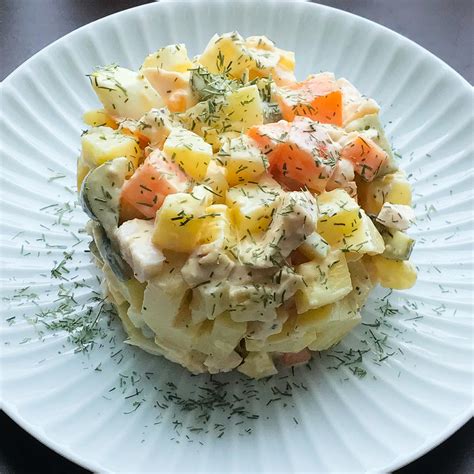 olivier salad recipe russian potato salad